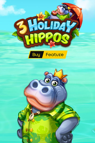 3 Holiday Hippos